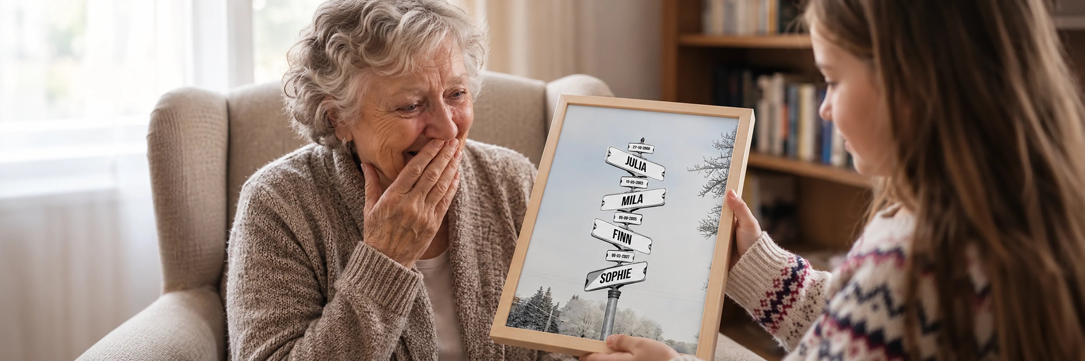 Cadeau voor oma