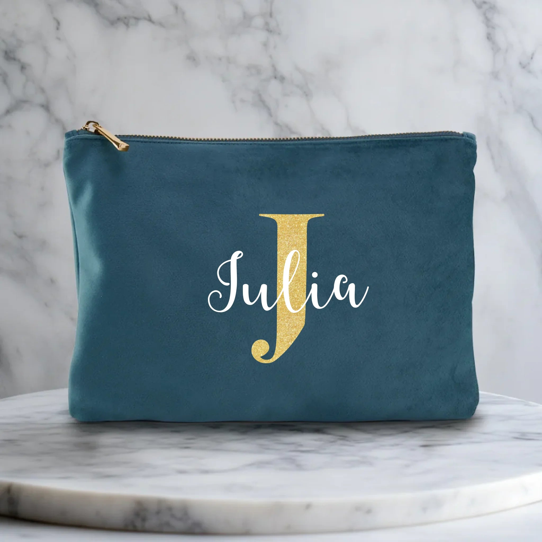 Velvet Bag - Blue Medium1