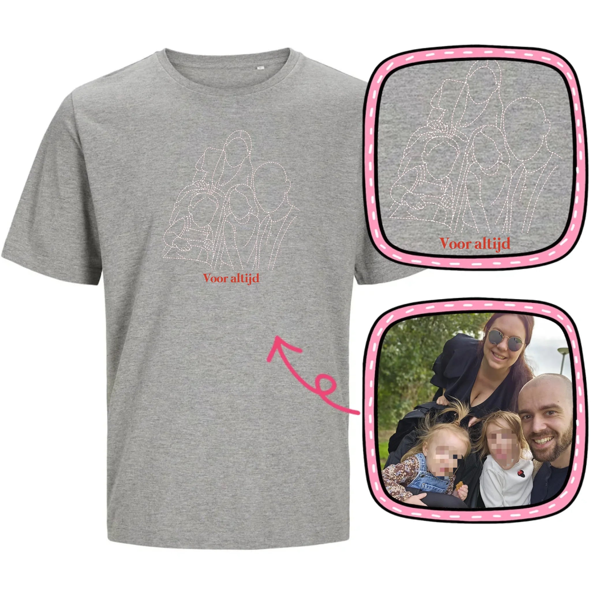 T-Shirt-Grey