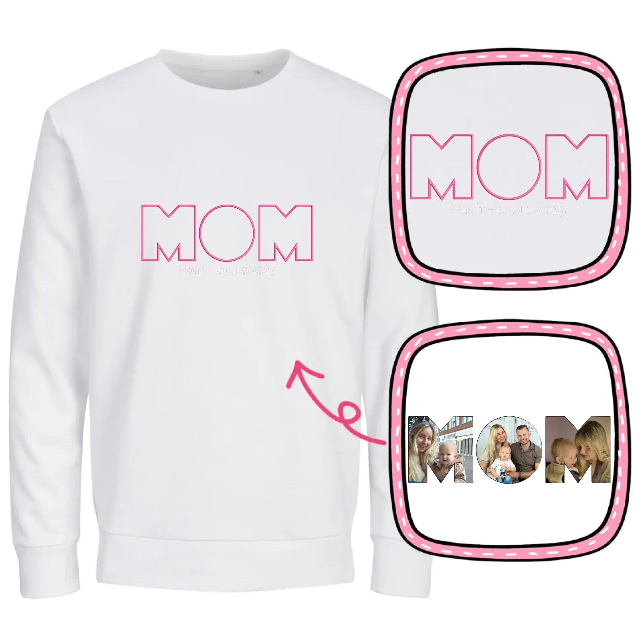 Sweatshirt-White