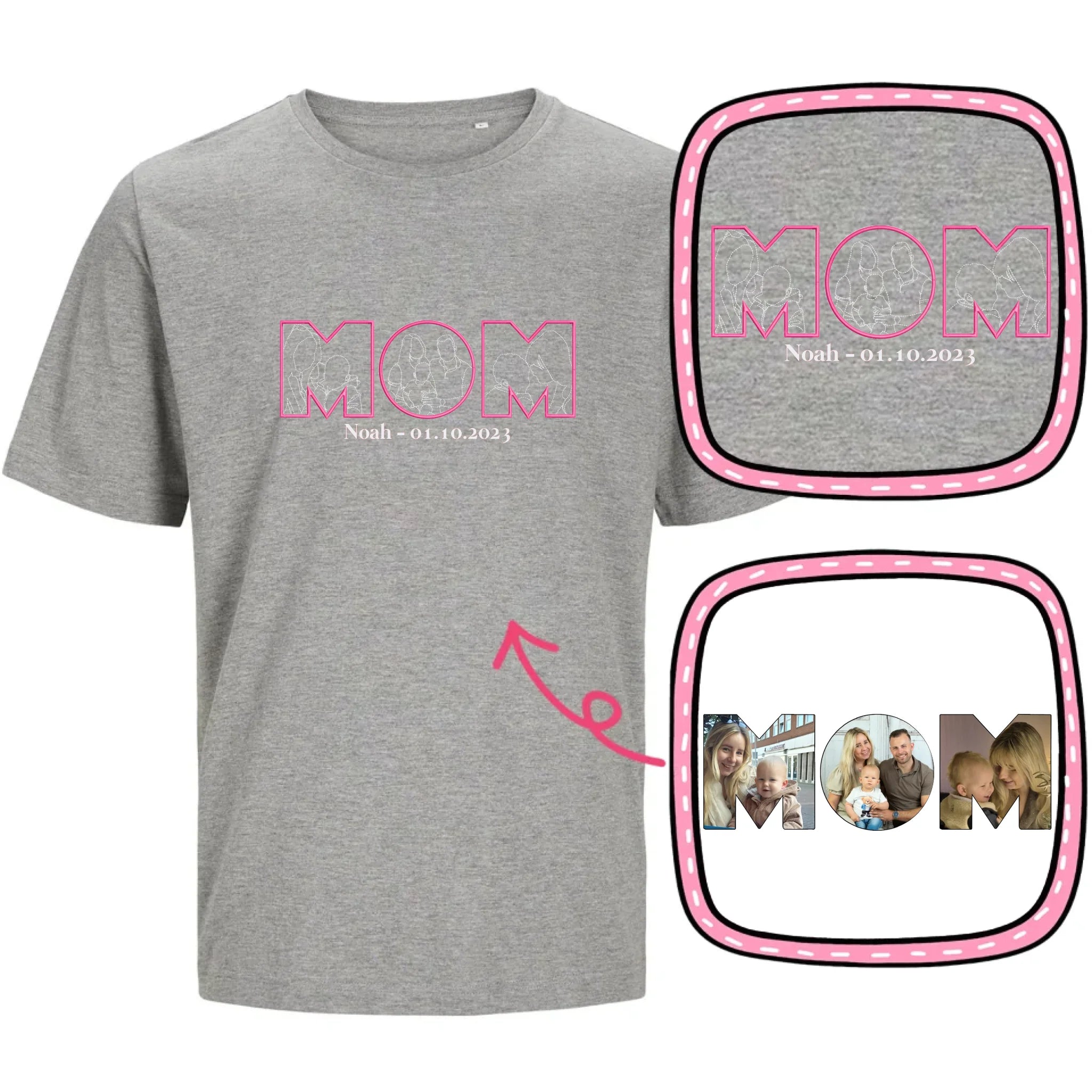 T-Shirt-Grey
