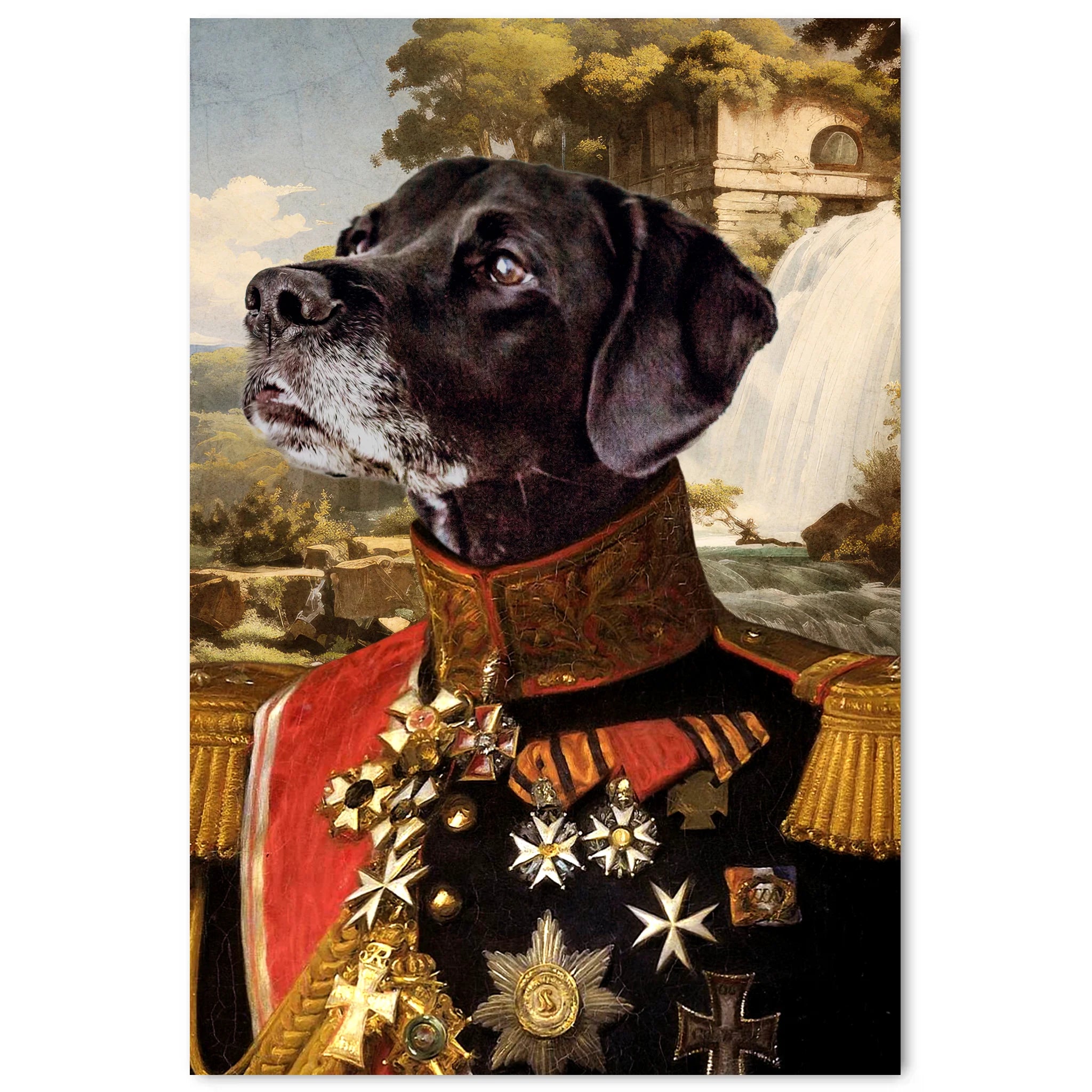 Klassiek Huisdier Portret