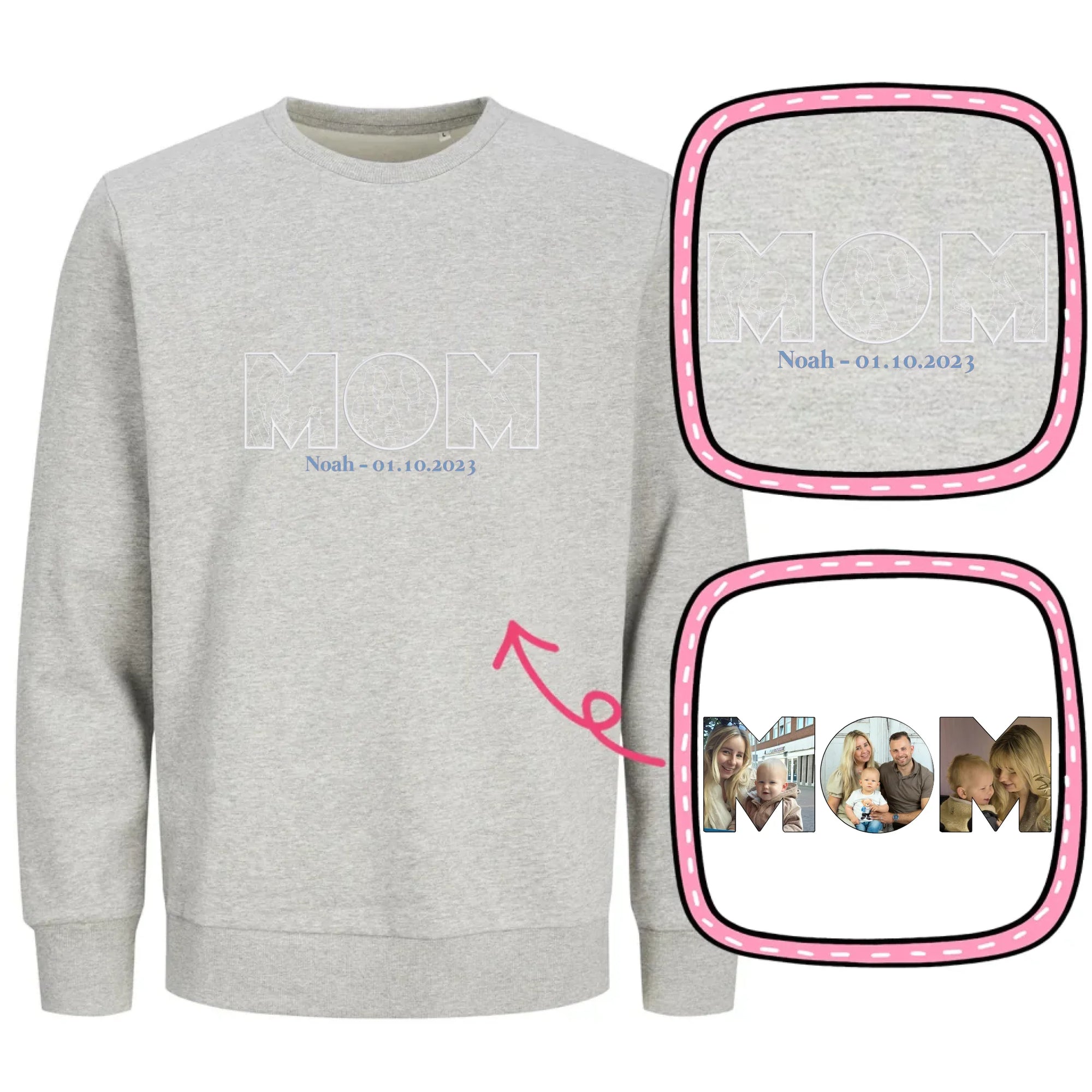 Sweatshirt-Grey