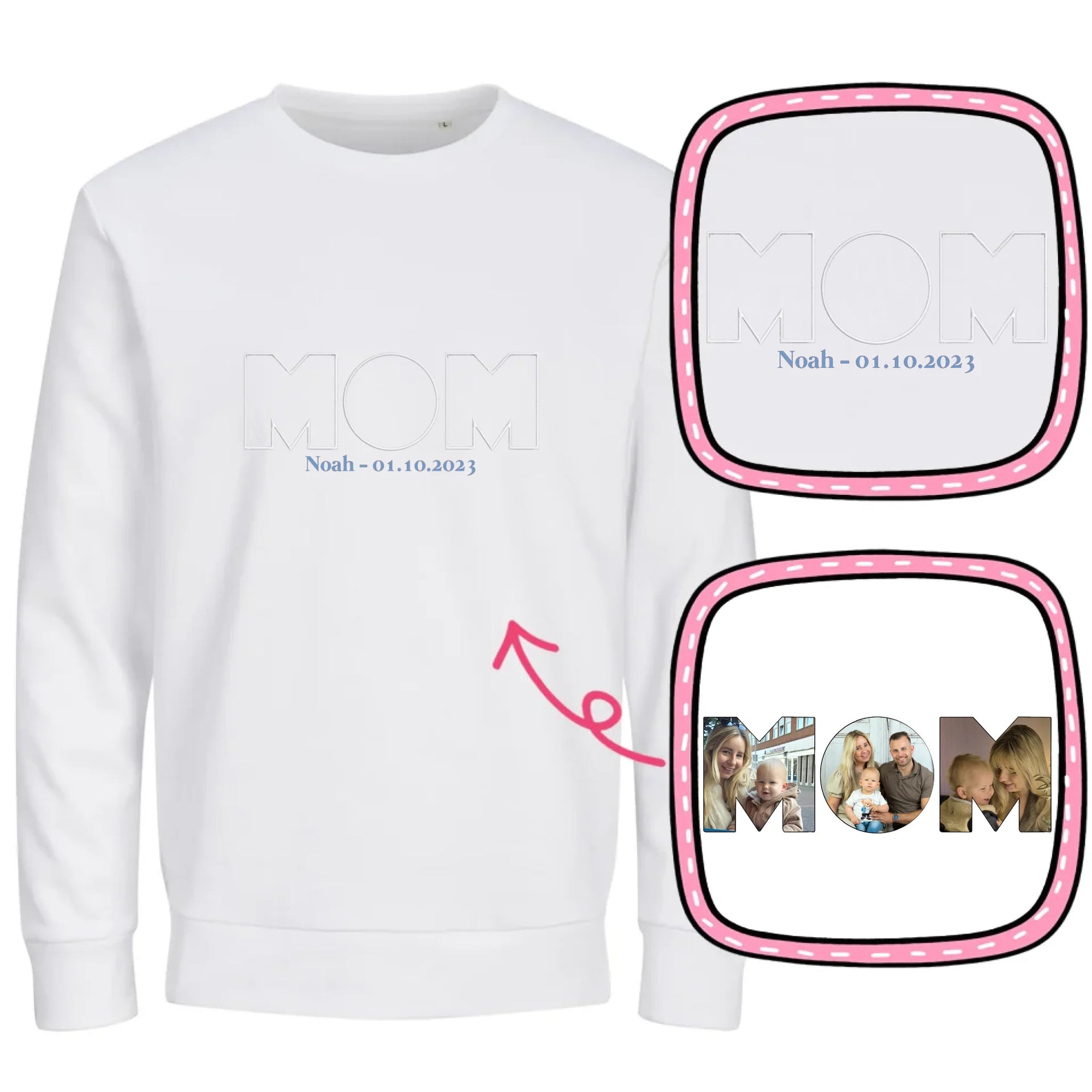 Sweatshirt-White