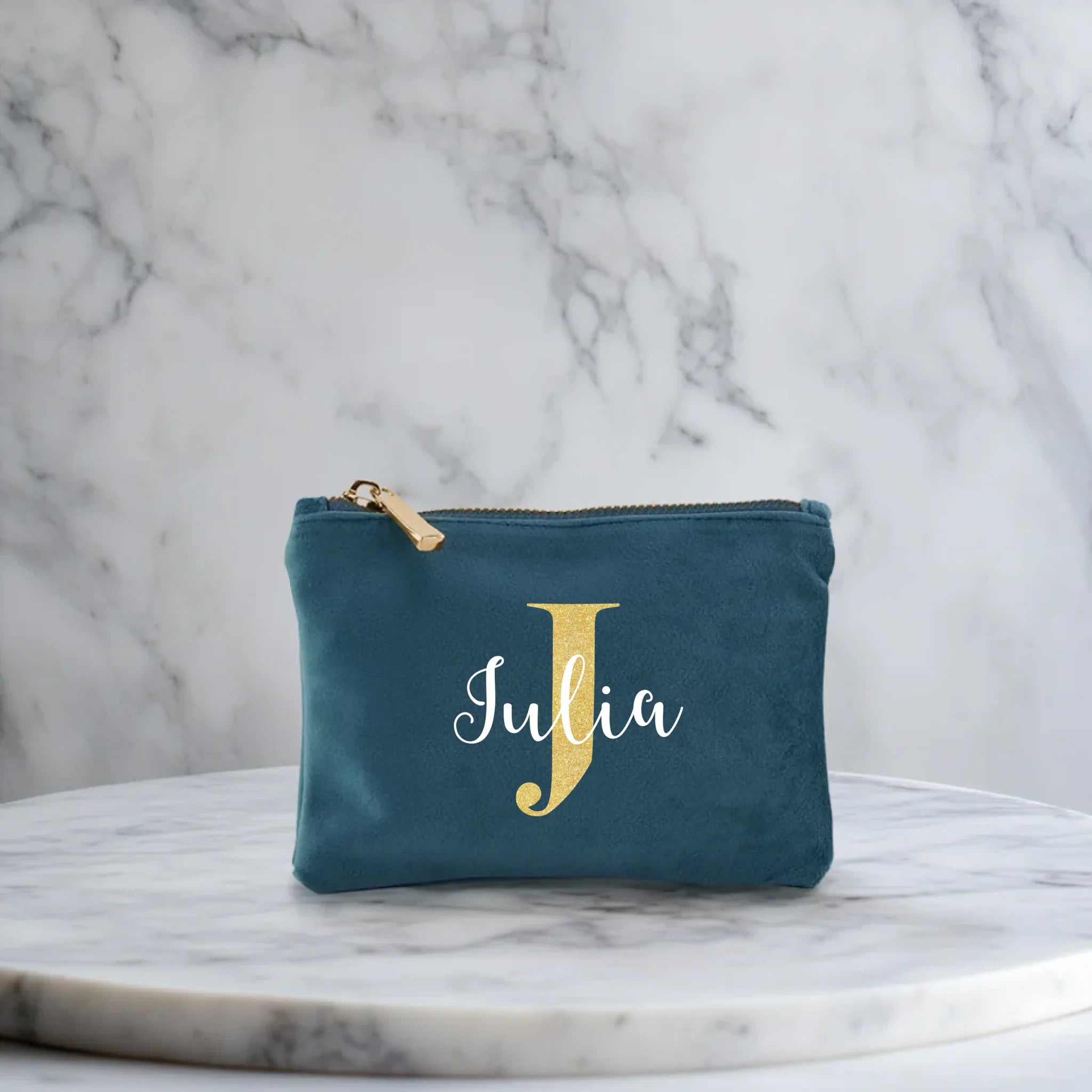 Velvet Bag - Blue Small1