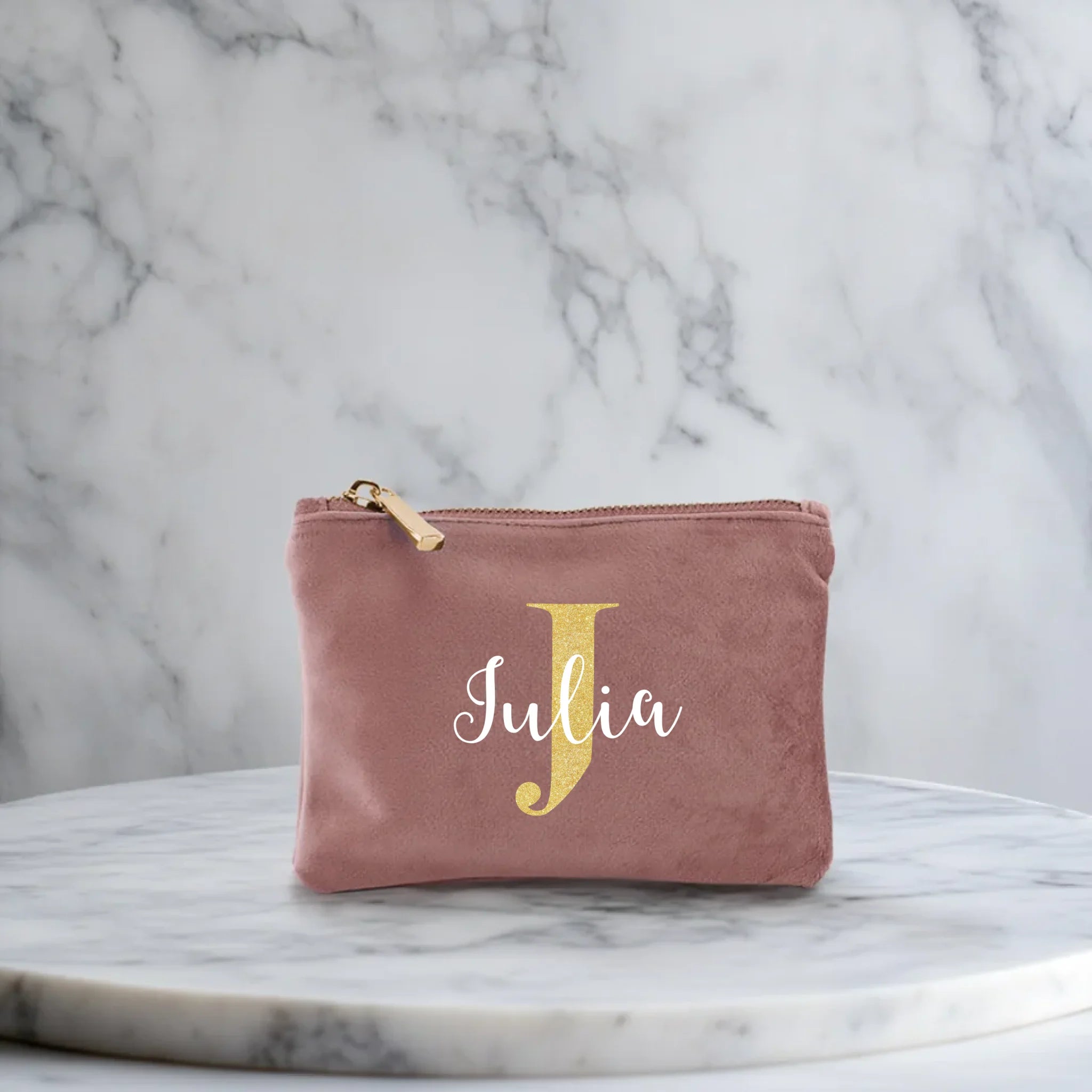 Velvet Bag - Rose Small1