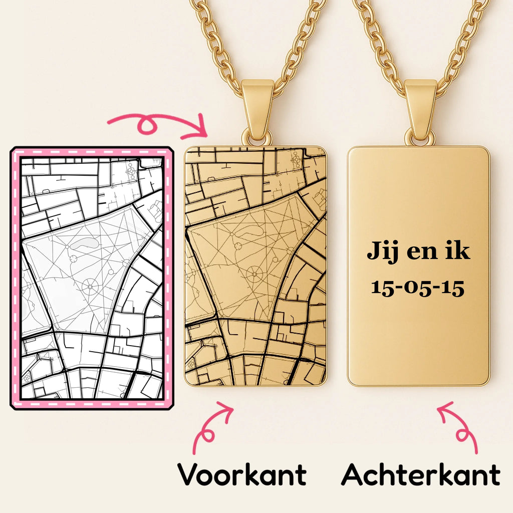 Map Mock-up Gold