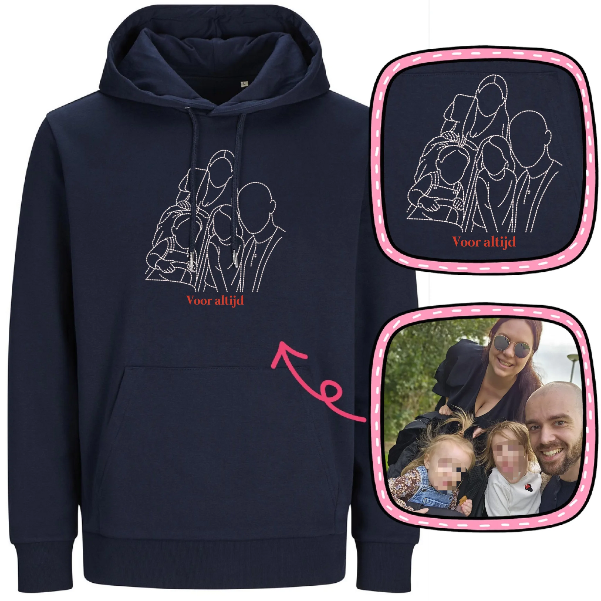 Navy Hoodie