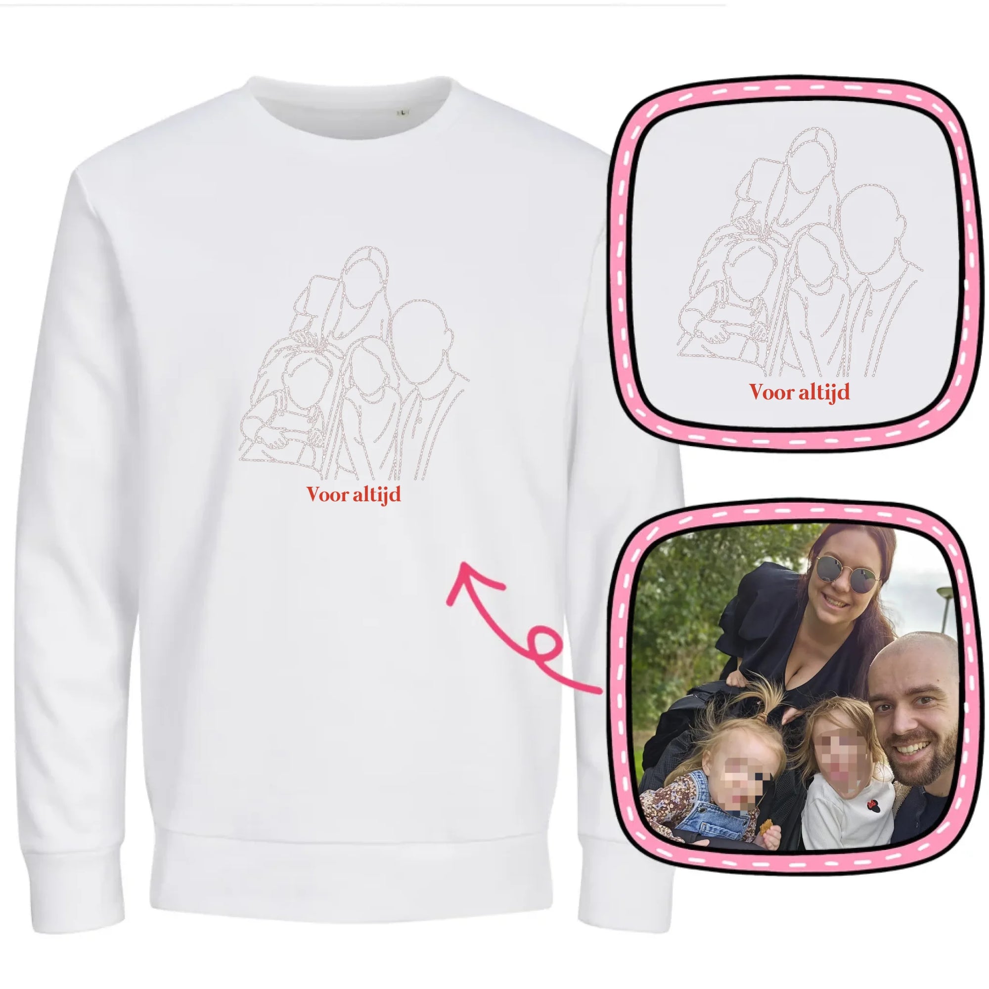 Sweatshirt White1