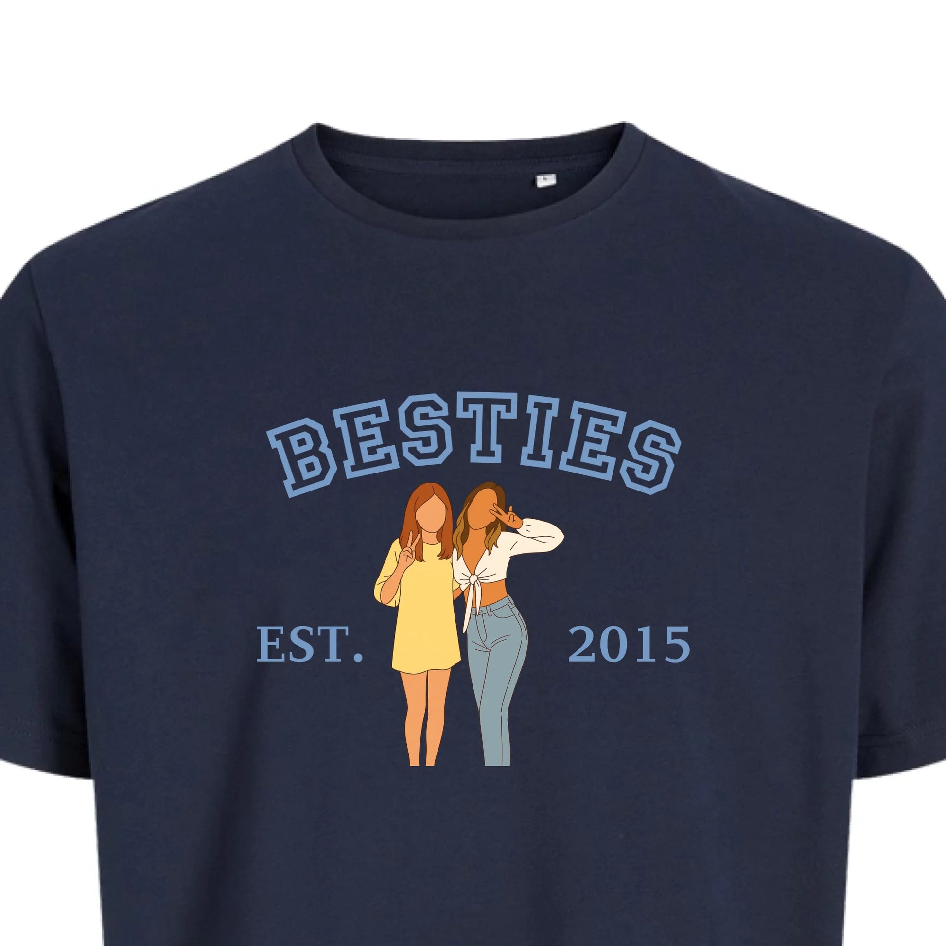 T-shirt met eigen foto en titel