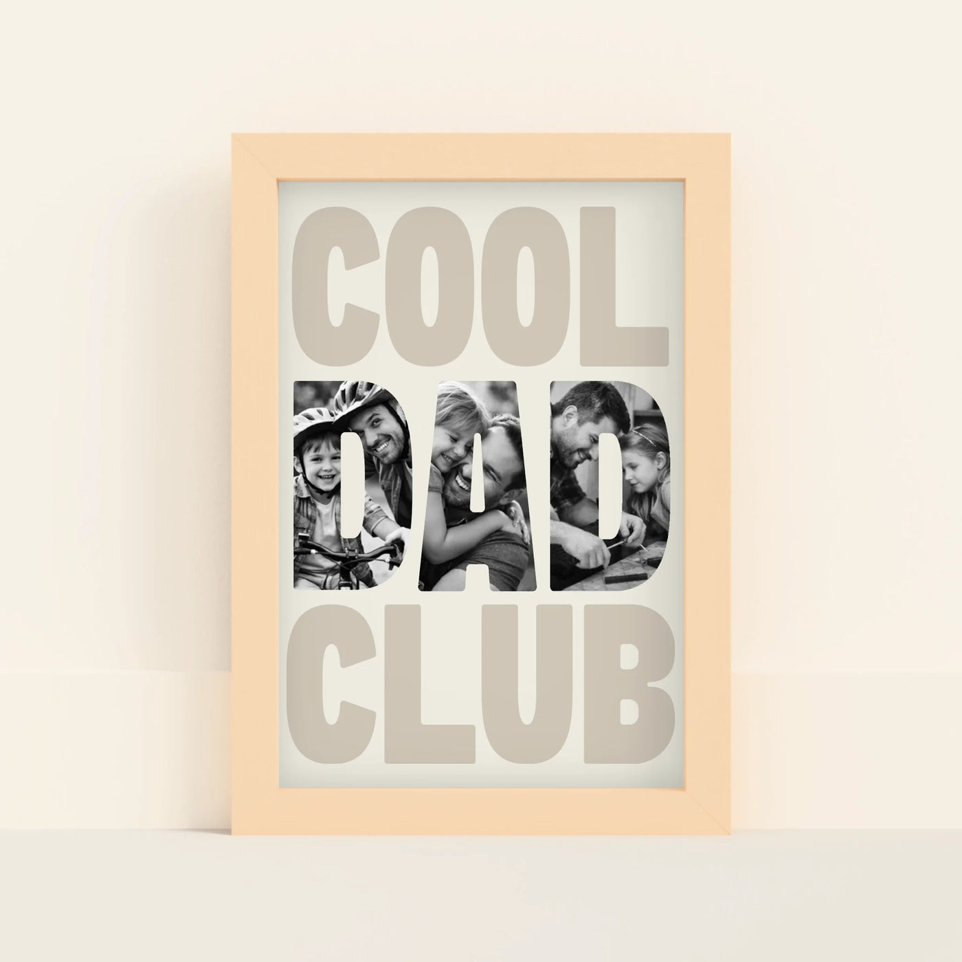 Cool Dad Club Poster met Foto's