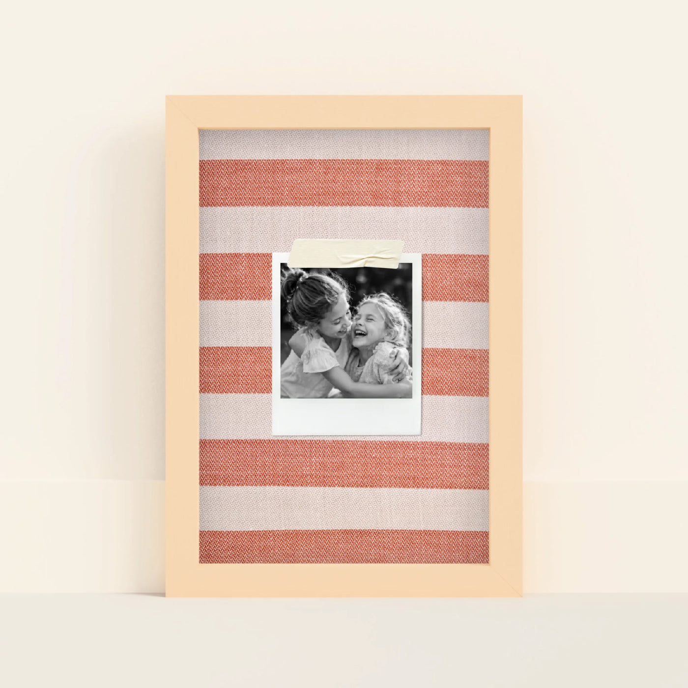 Fabric Polaroid Poster met Foto en Stoffen Print