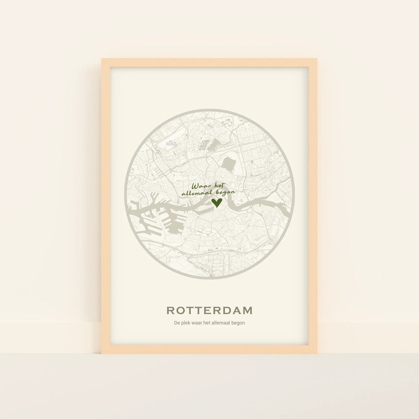 Waar Het Allemaal Begon Poster met Locatie en Tekst