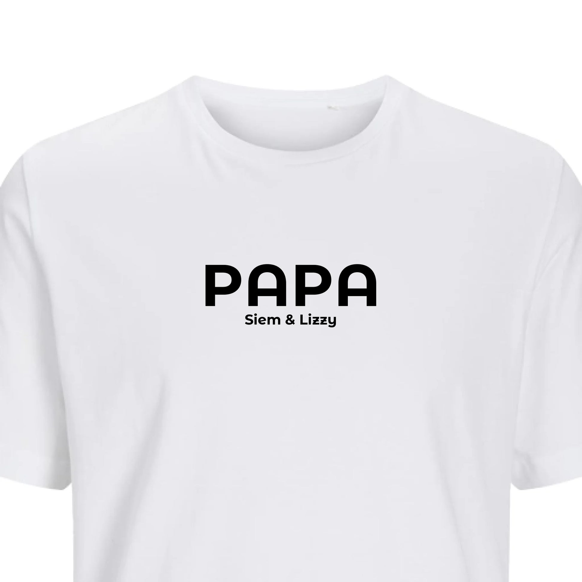 Papa T-Shirt met Namen