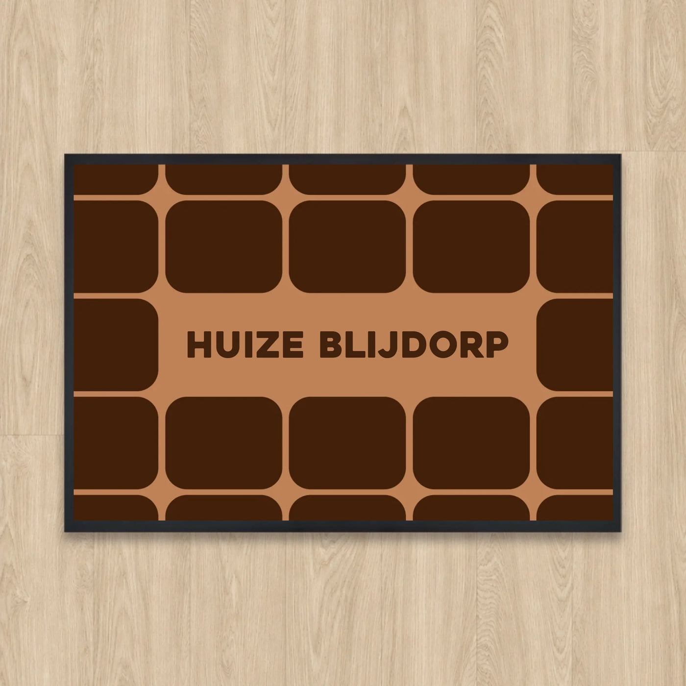 Standaard Shape Deurmat (Droogloopmat) met Naam