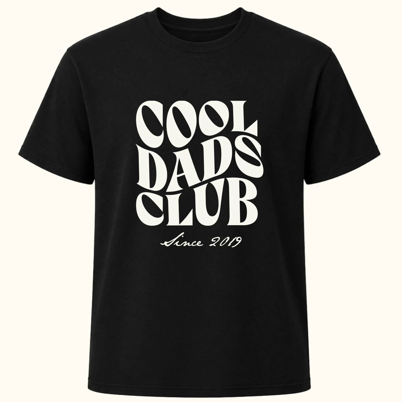 Cool Dads Club T-shirt met Jaartal