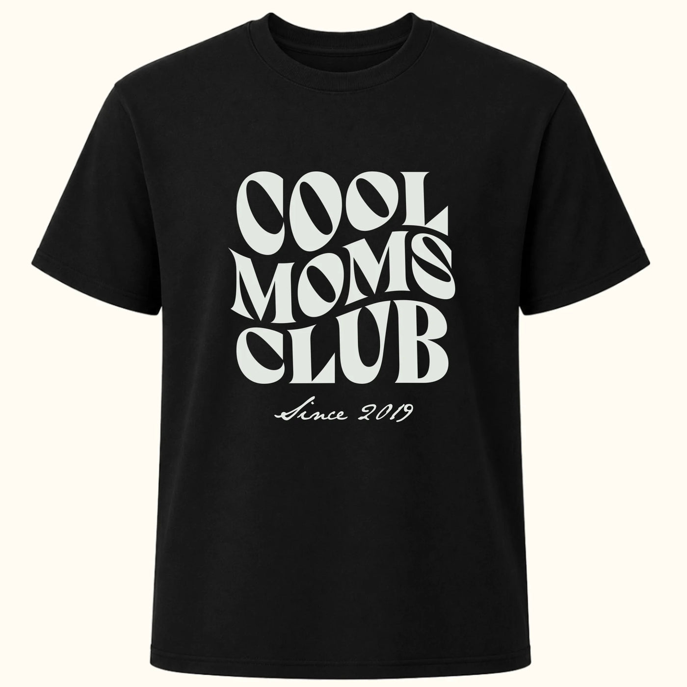 Cool Moms Club T-shirt met Jaartal