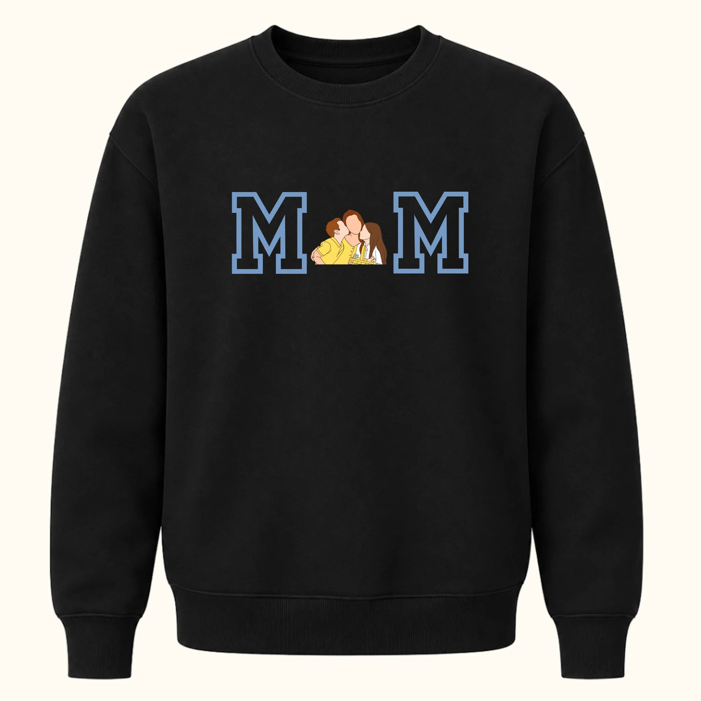 Mom Sweater met Foto Illustratie