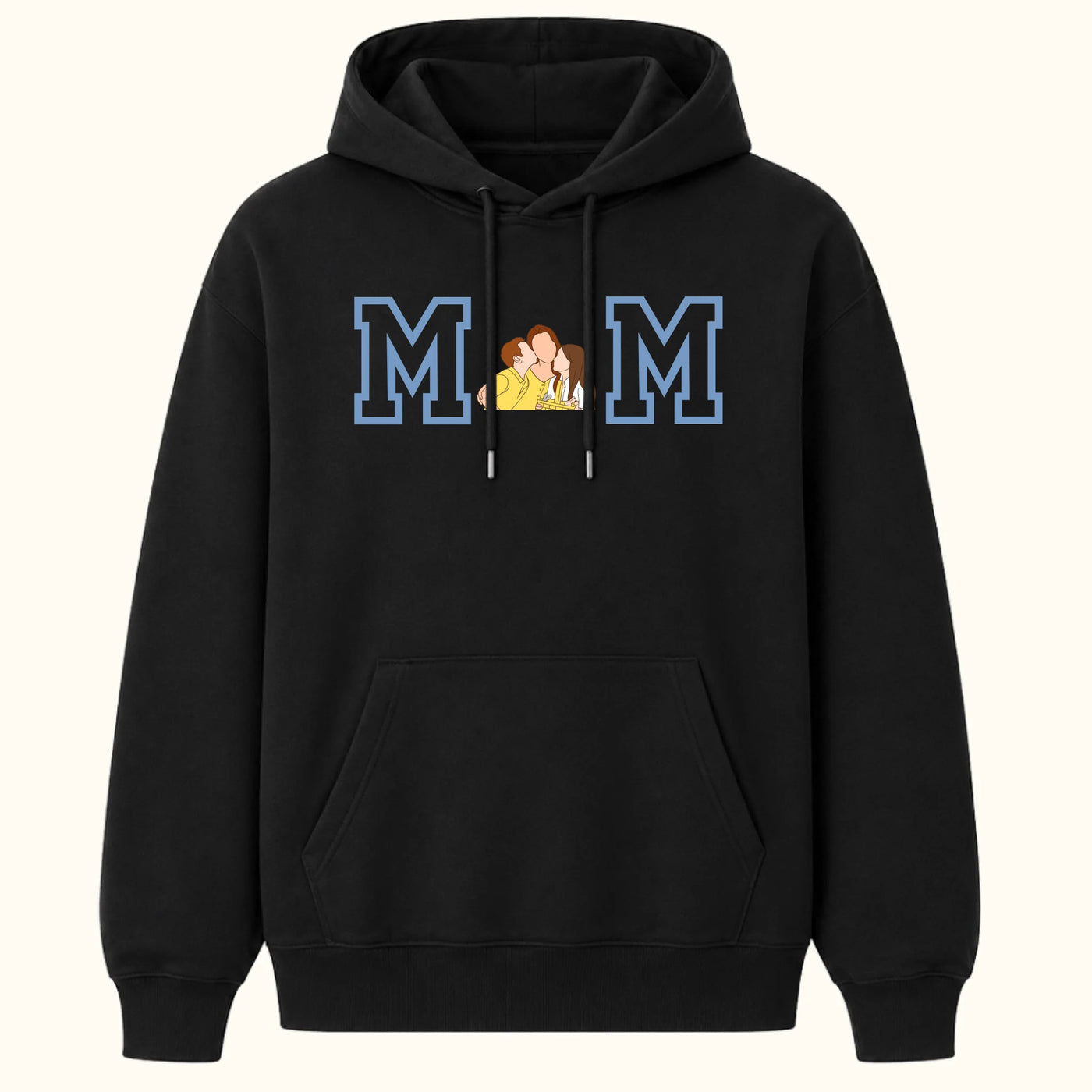 Mom Hoodie met Foto Illustratie