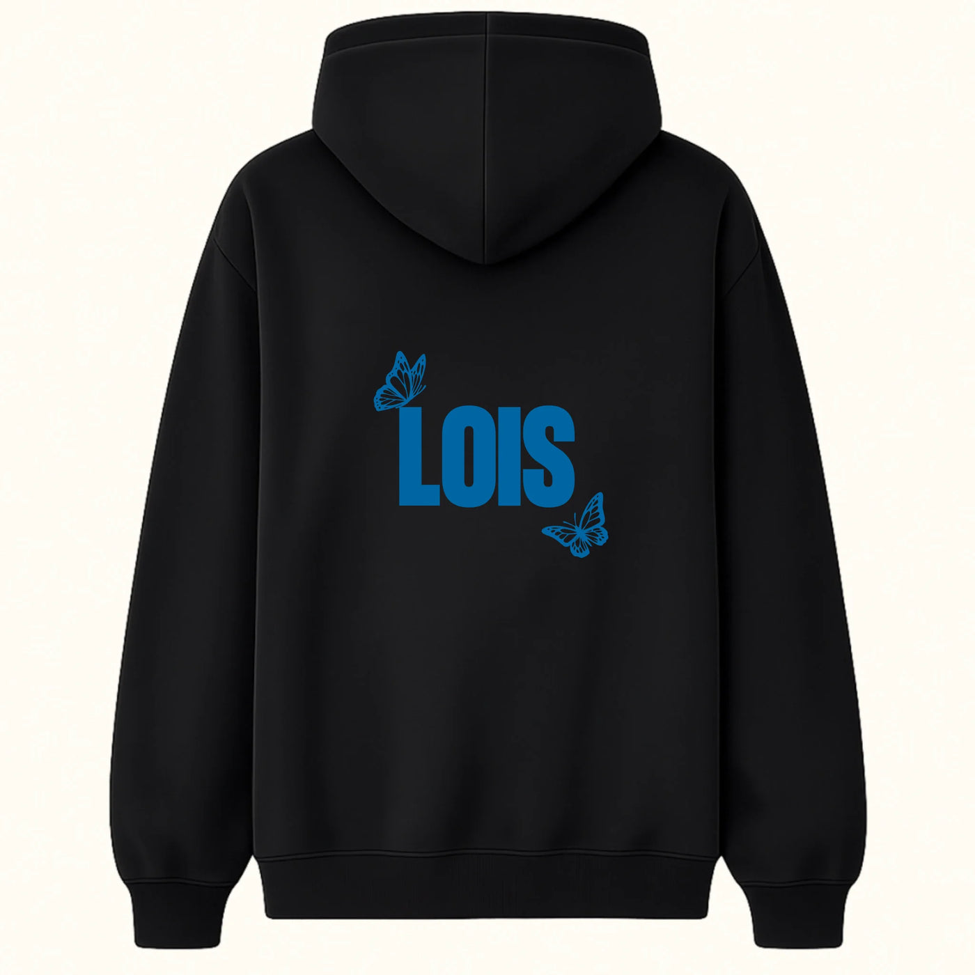 Vlinder Hoodie met Naam