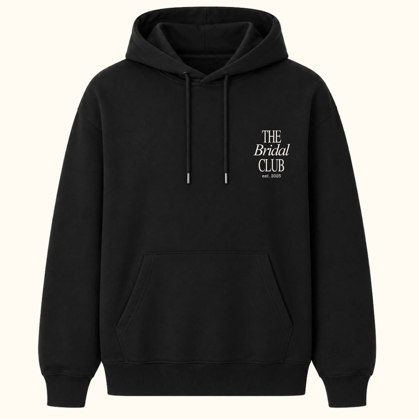 The Bridal Club Geborduurde Hoodie met Jaartal