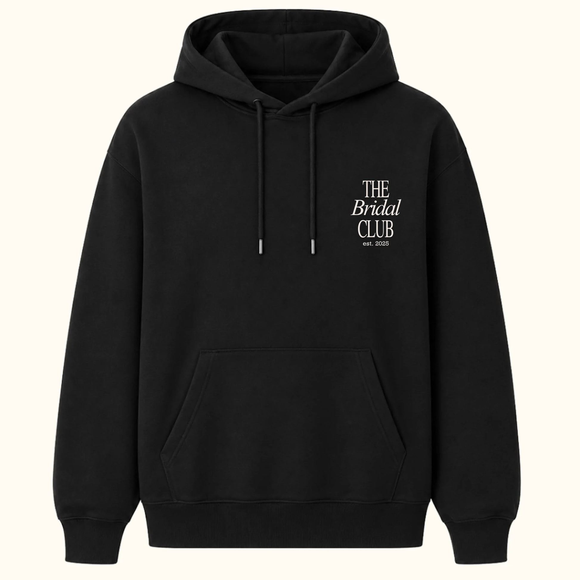 The Bridal Club Geborduurde Hoodie met Jaartal