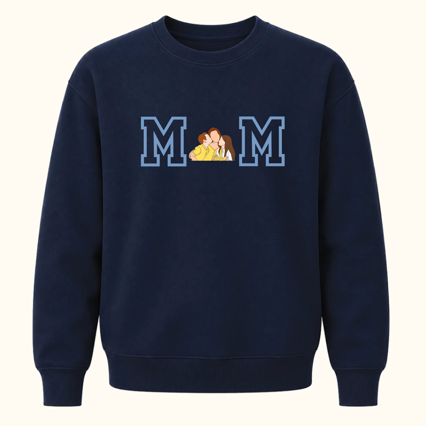 Mom Sweater met Foto Illustratie