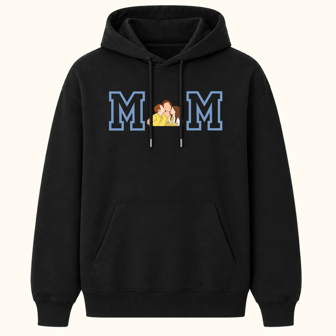 Mom Hoodie met Foto Illustratie