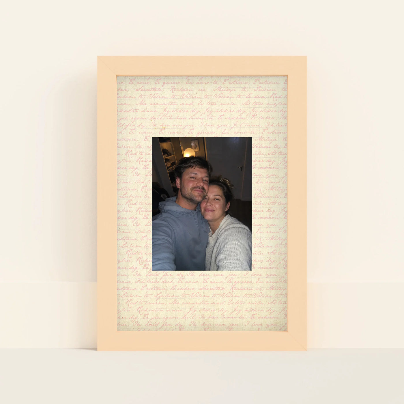 Te Amo Poster met Foto