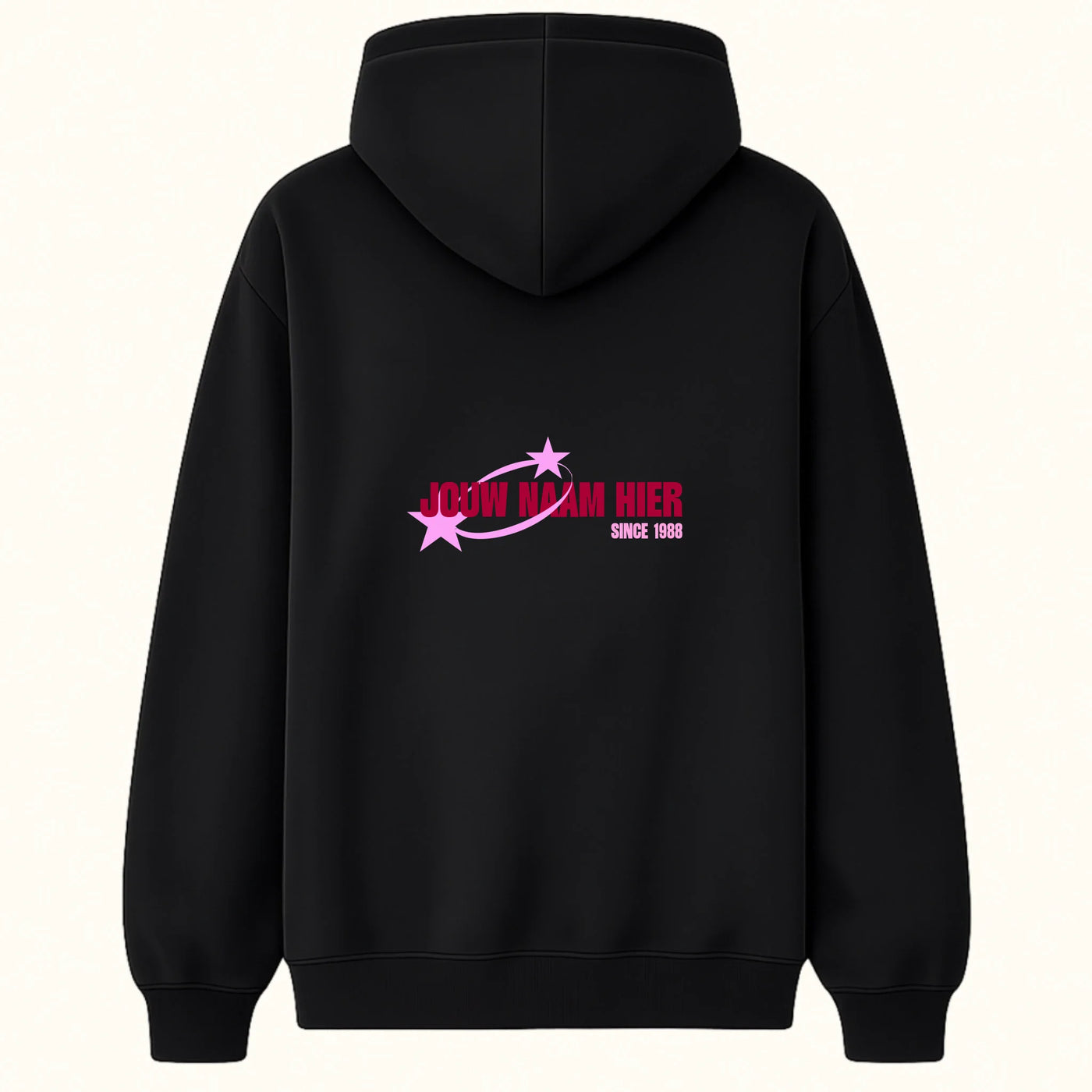 Starlight Hoodie met Naam en Jaartal