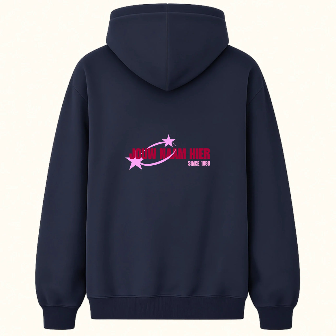 Starlight Hoodie met Naam en Jaartal