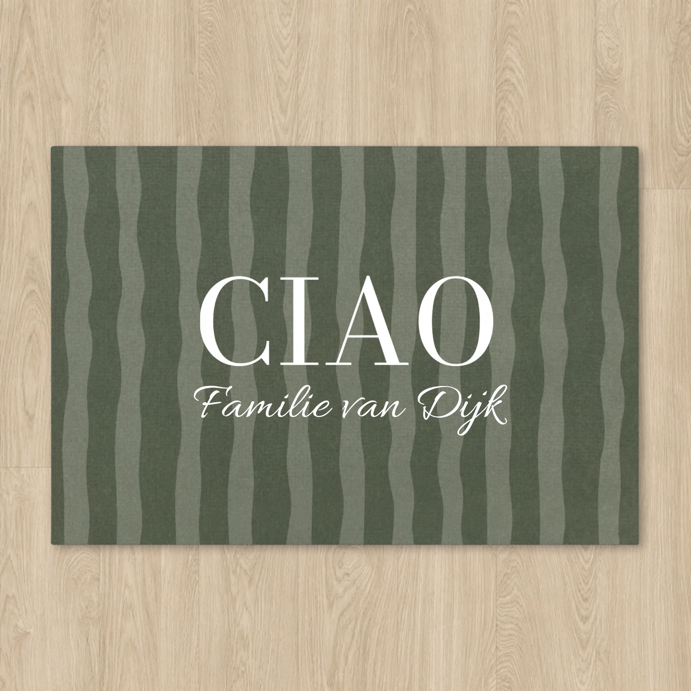 Ciao Luxe Deurmat (Droogloopmat) met Naam