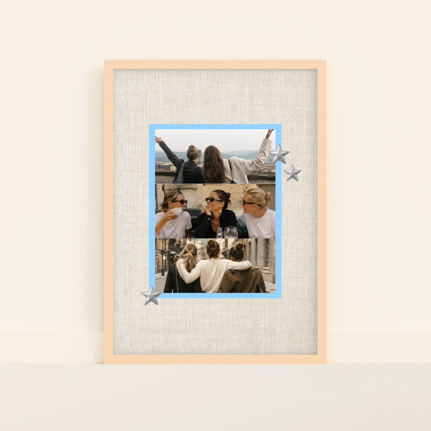 Sparkle Frame Poster met Foto's