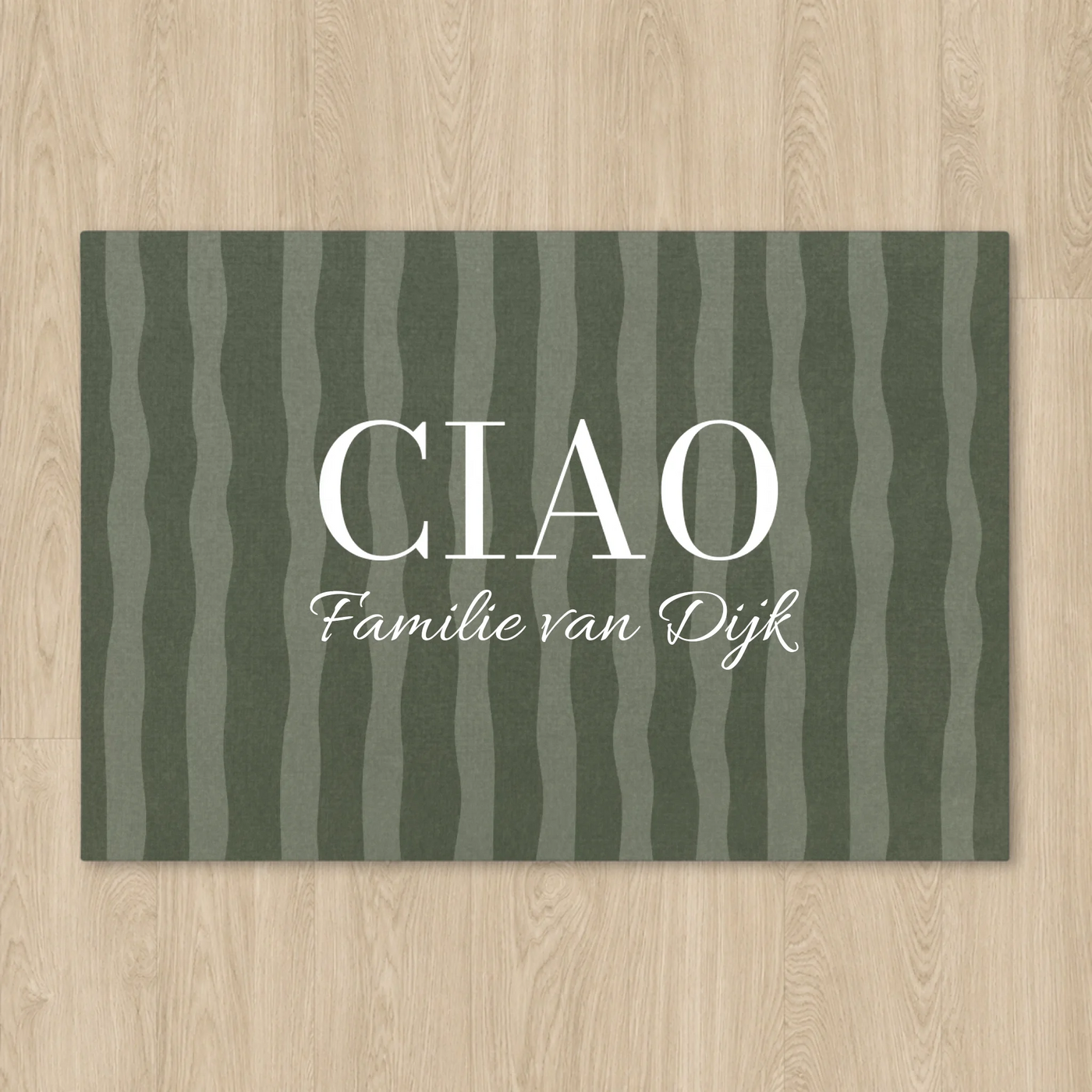 Ciao Luxe Deurmat (Droogloopmat) met Naam