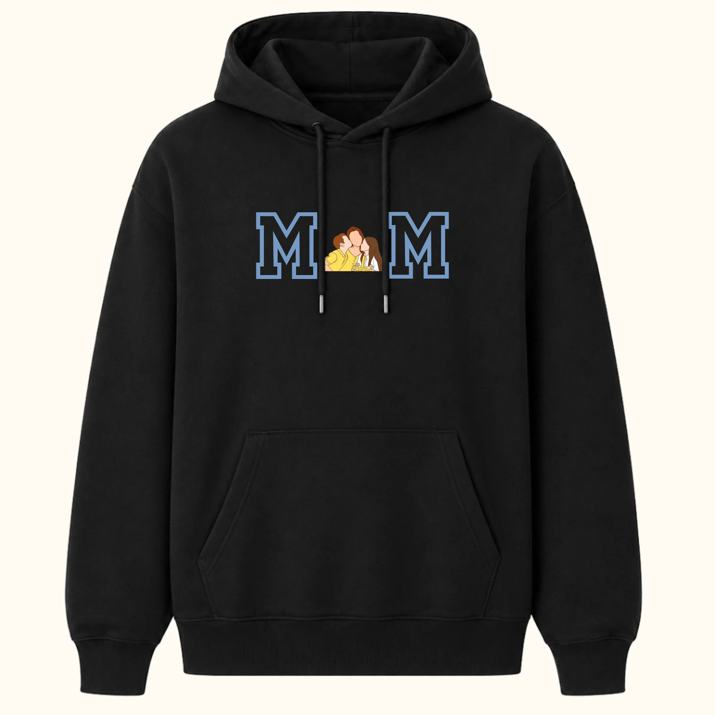 Mom Hoodie met Foto Illustratie