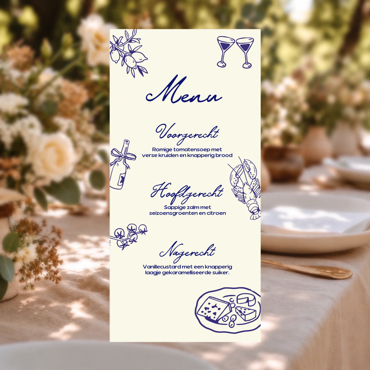 menucard mockup din large
